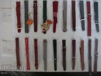 50 τεμ. δερμάτινα λουράκια για ρετρό γυναικεία ρολόγια