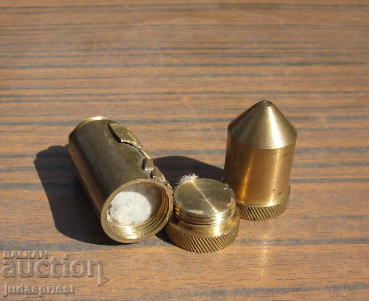 Γερμανικό στρατιωτικό φυσίγγιο αναπτήρα βενζίνης Β' Παγκοσμίου Πολέμου - 5 Γερμανικό στρατιωτικό φυσίγγιο αναπτήρα βενζίνης Β' Παγκοσμίου Πολέμου - 5