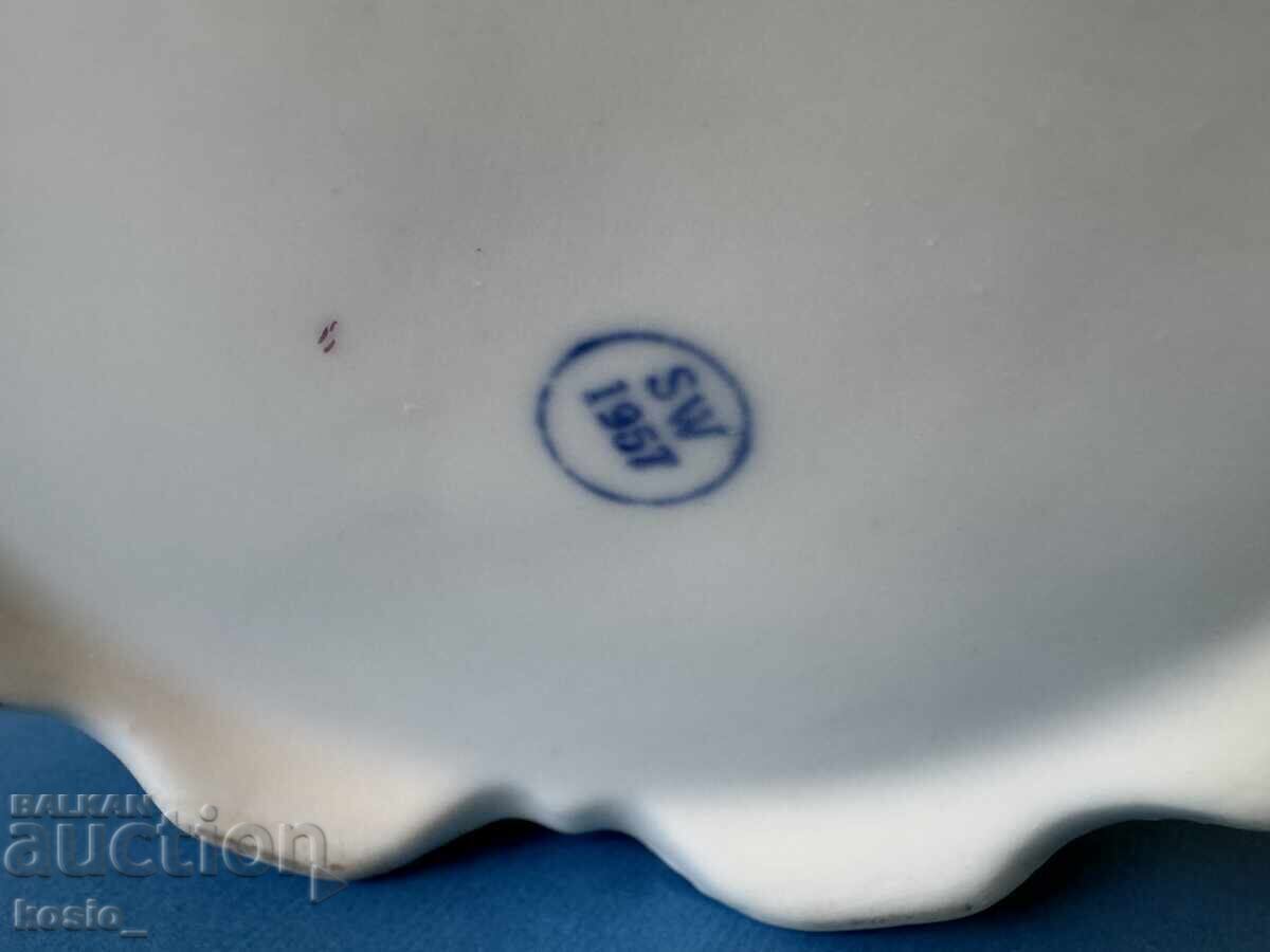 Bulgarian porcelain teapot 1957 - 7 Bulgarian porcelain teapot 1957 - 7