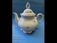 Bulgarian porcelain teapot 1957