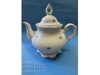 Български порцеланов чайник 1957г