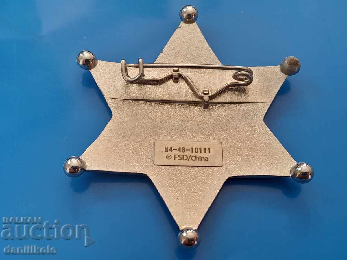 *$*Y*$* RANGER STAR BADGE - BEAR *$*Y*$* - 6 *$*Y*$* RANGER STAR BADGE - BEAR *$*Y*$* - 6