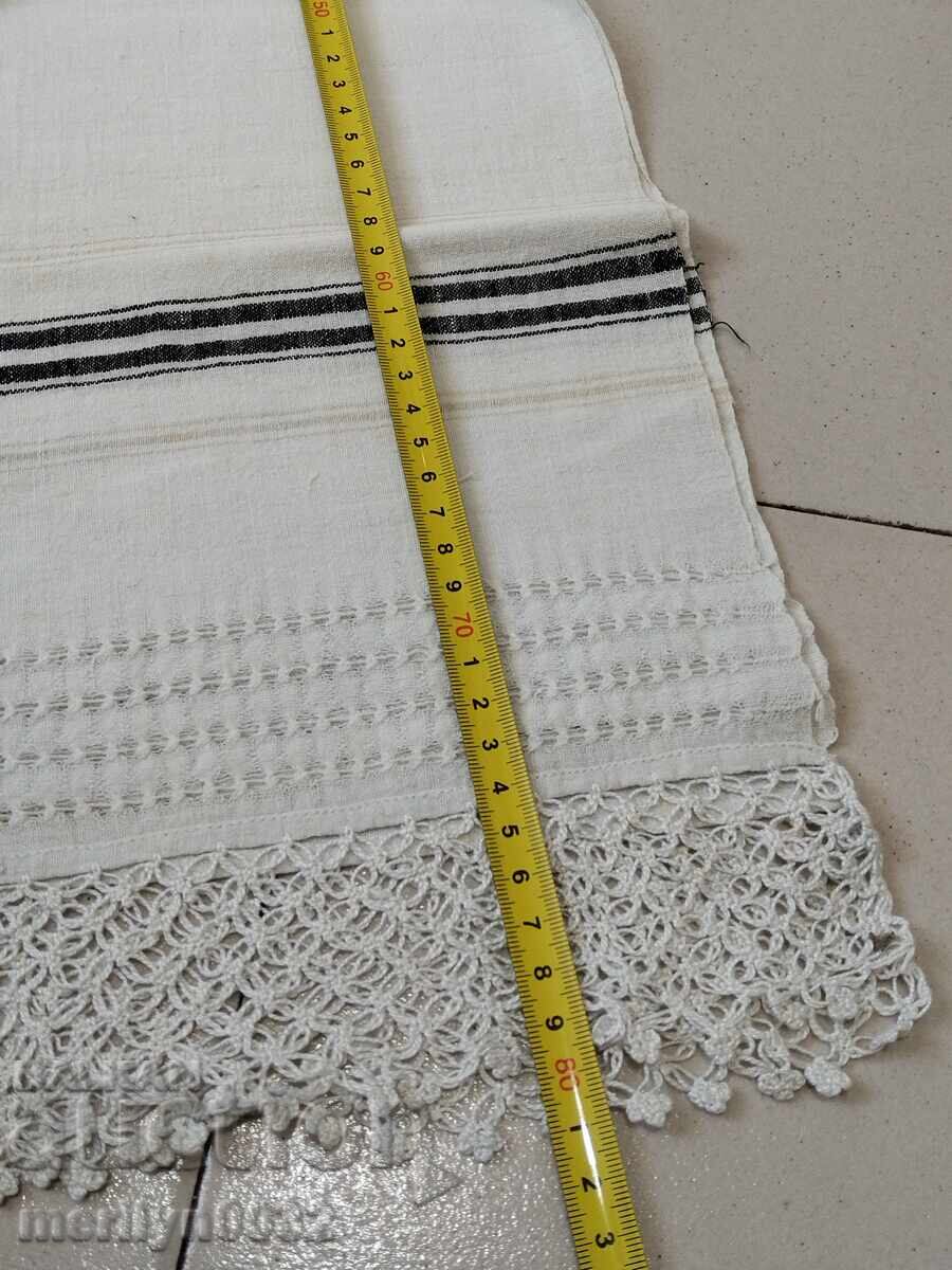 Pânză veche din dantelă Kennar țesătă manual - 5 Pânză veche din dantelă Kennar țesătă manual - 5