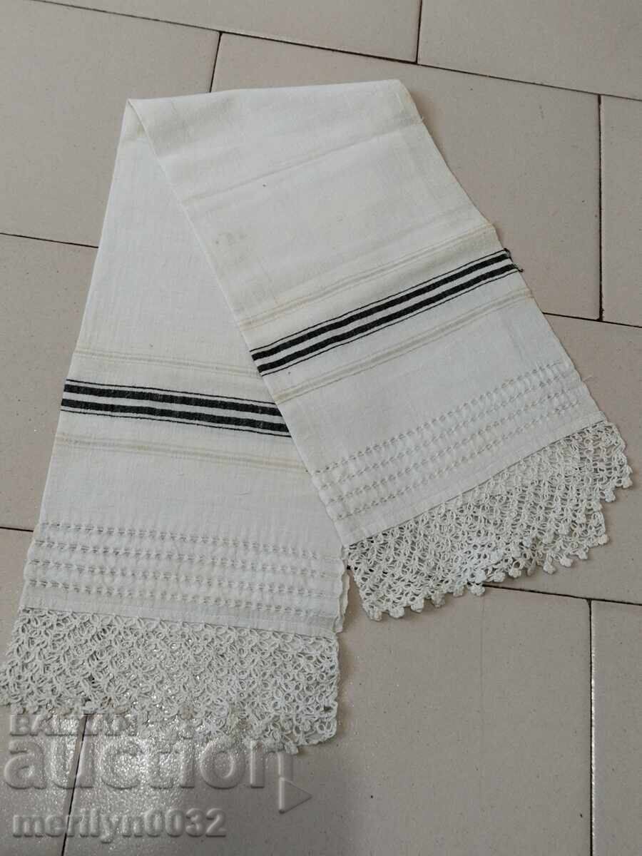 Pânză veche din dantelă Kennar țesătă manual - 7 Pânză veche din dantelă Kennar țesătă manual - 7