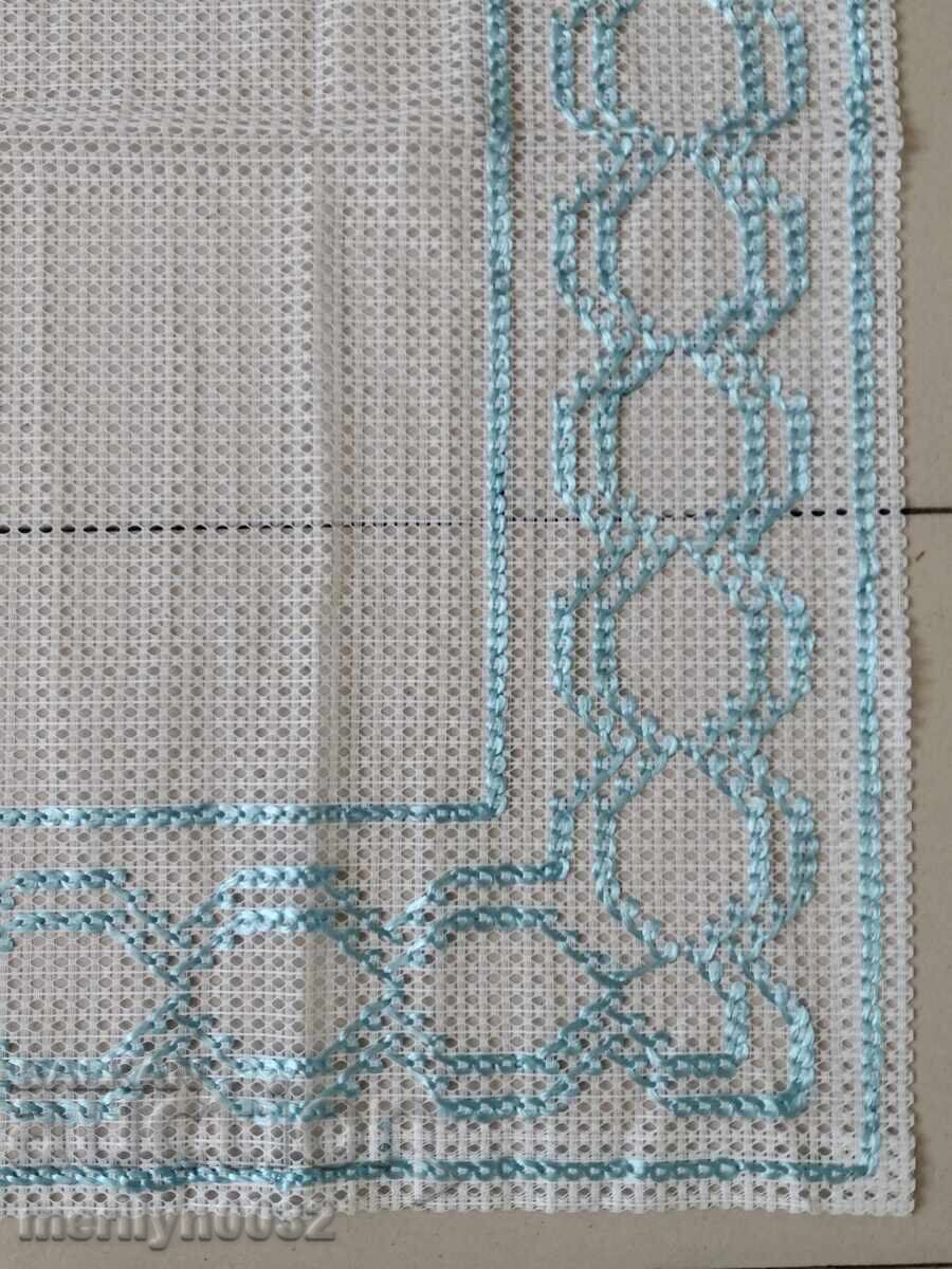 Auction Old embroidered plaid tablecloth Bulgarian embroidery Milo Auction Old embroidered plaid tablecloth Bulgarian embroidery Milo