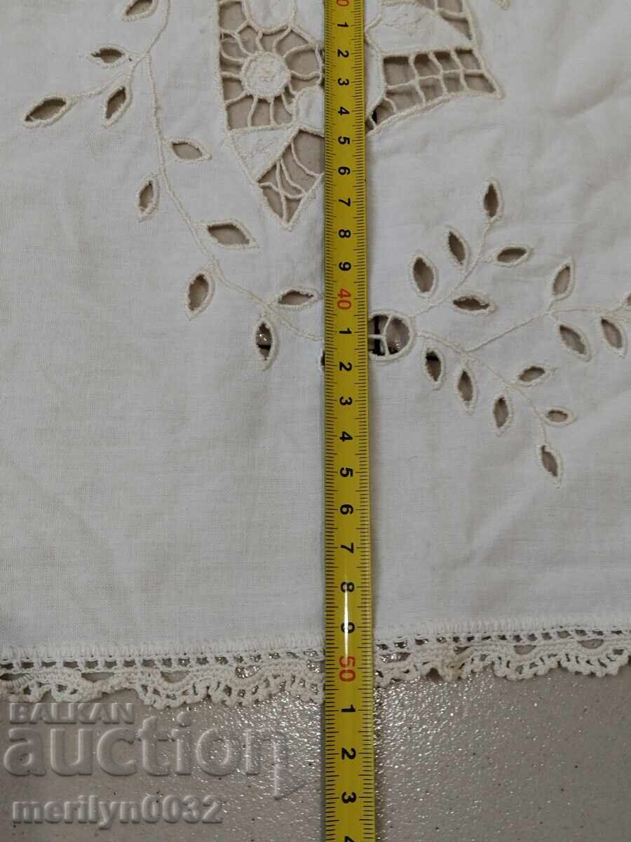 Old embroidered plaid, tablecloth Bulgarian embroidery milo - 7 Old embroidered plaid, tablecloth Bulgarian embroidery milo - 7