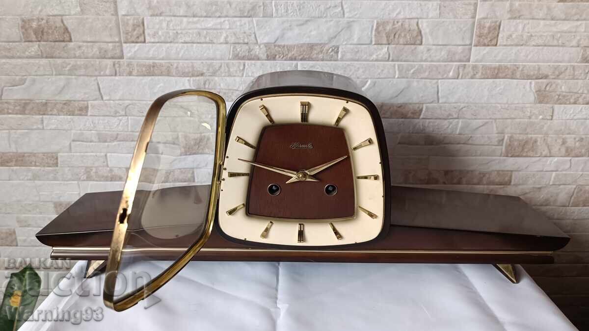 Old mantel clock - Harmle - Germany - Antique - 1970" - 5 Old mantel clock - Harmle - Germany - Antique - 1970" - 5