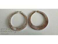 Μεταλλικά πλεκτά σκουλαρίκια