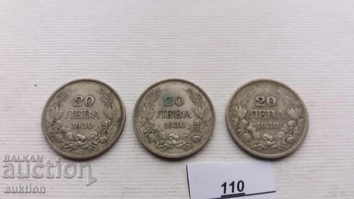 Auction 20 BGN 1930 Auction 20 BGN 1930