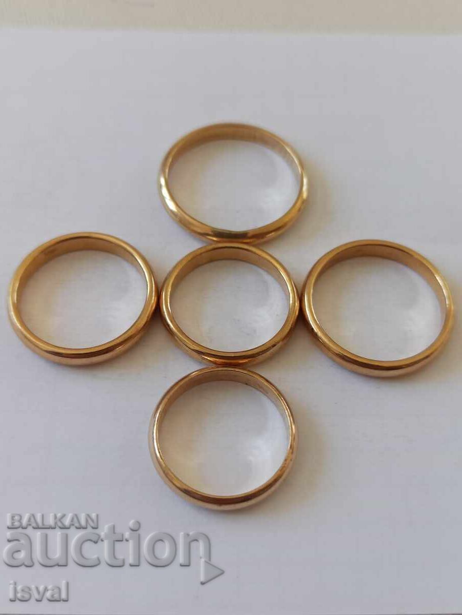 Delivery of Earrings - Gold Plated - Lot!