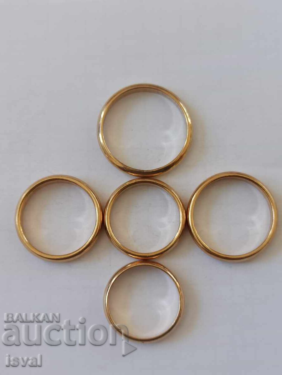 Earrings - Gold Plated - Lot!