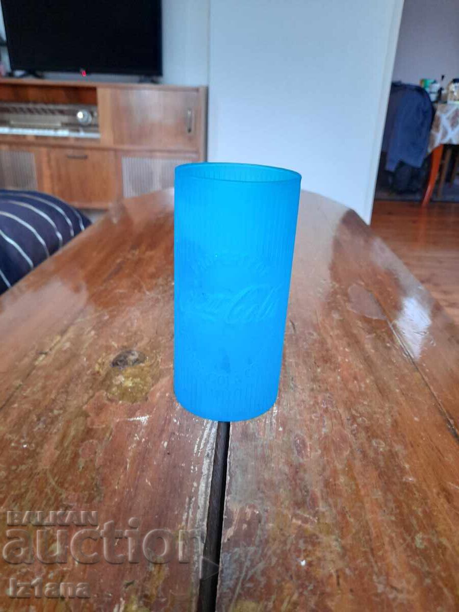 An old glass of Coca Cola, Coca Cola An old glass of Coca Cola, Coca Cola