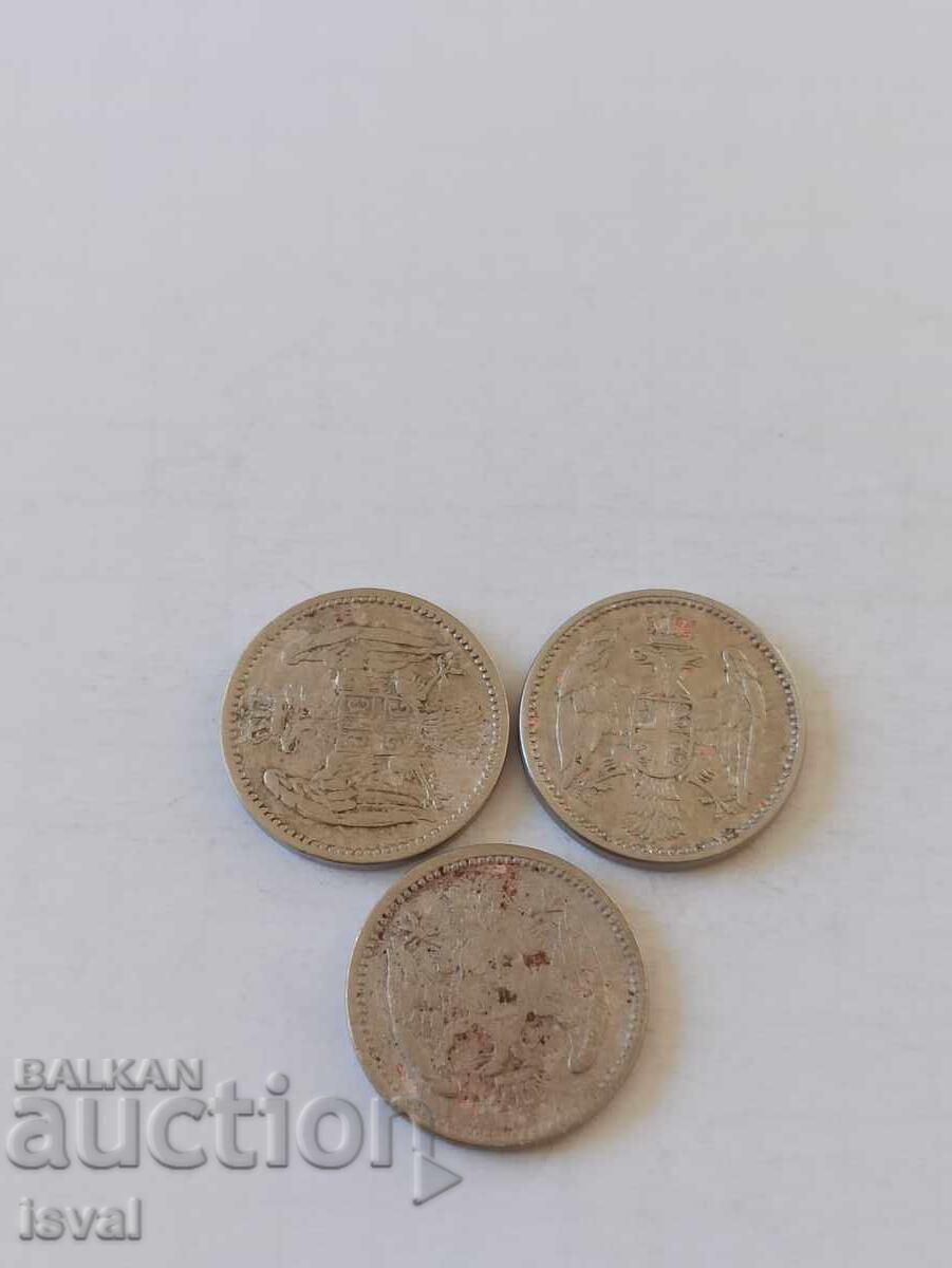 Delivery of 5 para - Serbia - 1888,1904,1912 - Lot