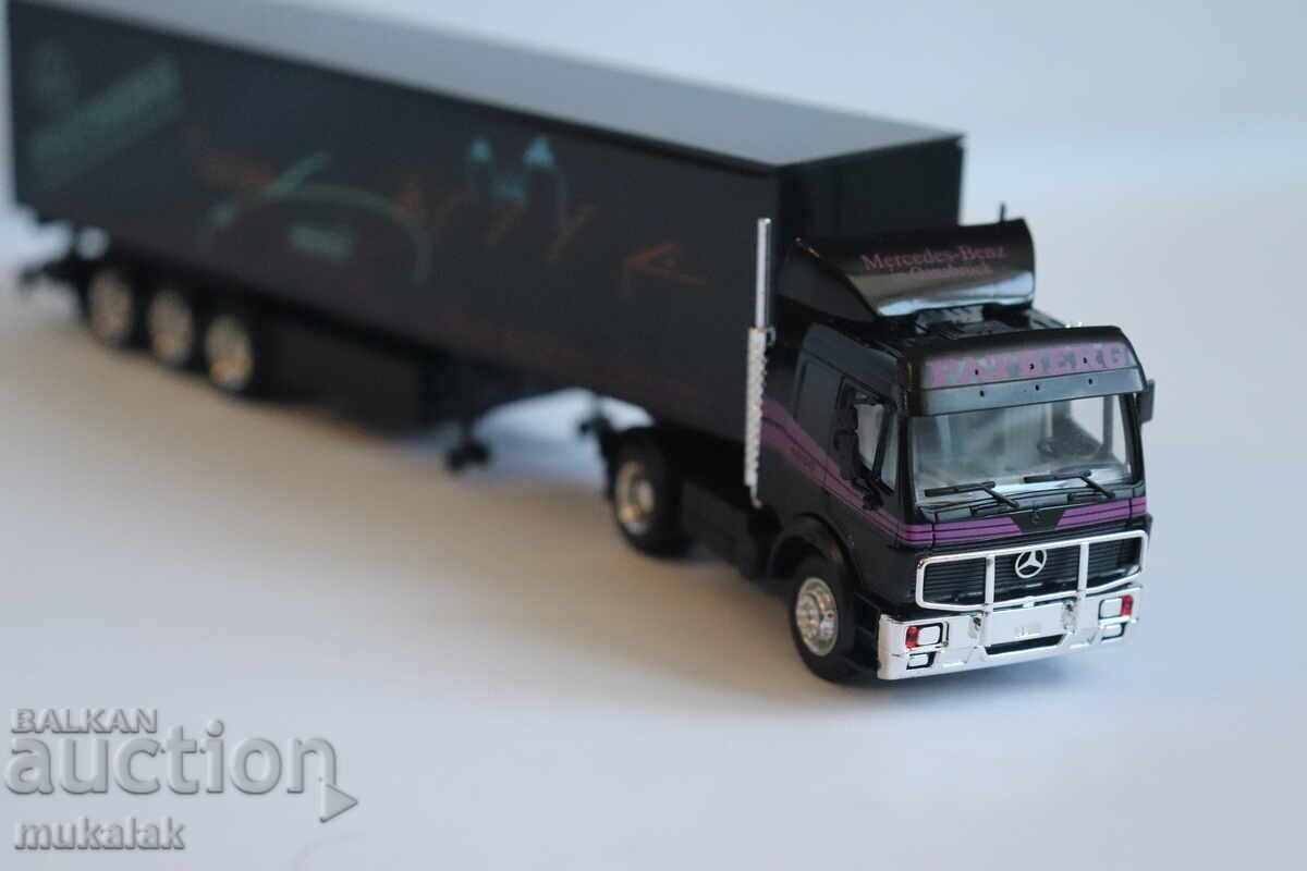 HERPA 1:87 H0 MERCEDS BENZ TRUCK TIRE MODEL TROLLEY - 6 HERPA 1:87 H0 MERCEDS BENZ TRUCK TIRE MODEL TROLLEY - 6