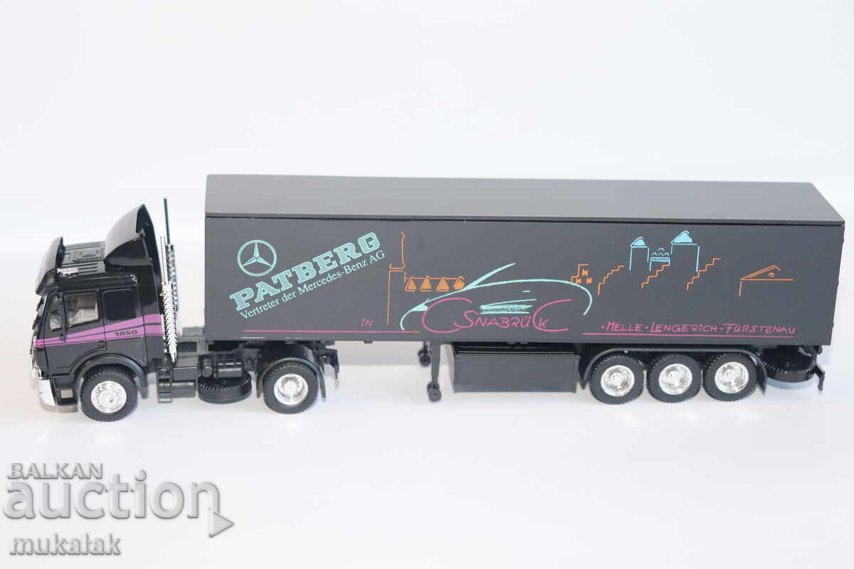 HERPA 1:87 H0 MERCEDS BENZ TRUCK TIRE MODEL TROLLEY HERPA 1:87 H0 MERCEDS BENZ TRUCK TIRE MODEL TROLLEY