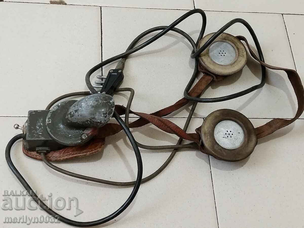 Ericsson WW2 radio headset with price 90.00 BGN | € 46.02 Ericsson WW2 radio headset with price 90.00 BGN | € 46.02