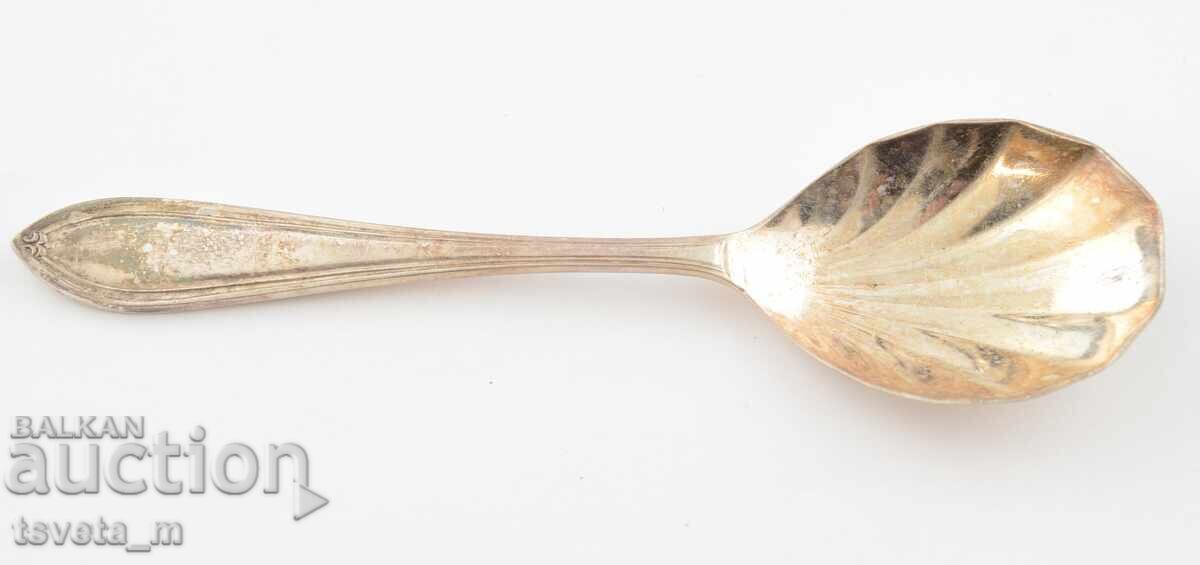 Auction  Dining set 7 pcs. dessert spoons silver plated