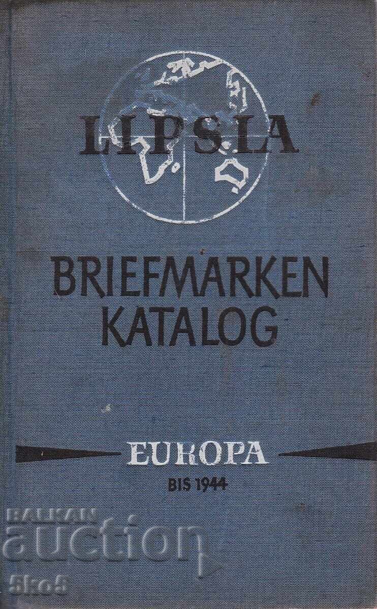 BRIEFMARKEN KATALOG EUROPA BIS 1944 BRIEFMARKEN KATALOG EUROPA BIS 1944