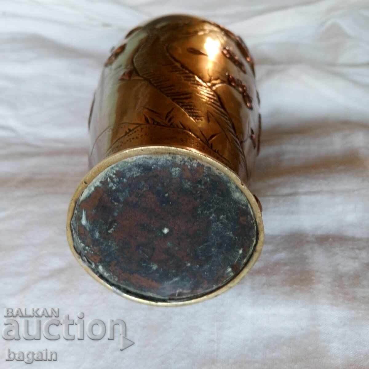 Ιαπωνικό χάλκινο βάζο. - 6