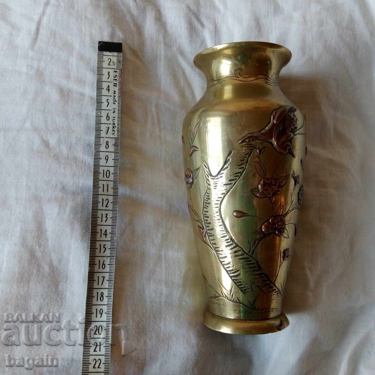 Ιαπωνικό χάλκινο βάζο. - 7