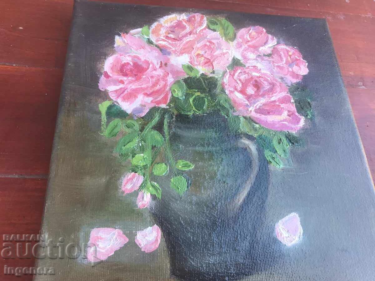 STILL LIFE PAINTING OIL ON CANVAS with price 39.00 BGN | € 19.94 STILL LIFE PAINTING OIL ON CANVAS with price 39.00 BGN | € 19.94