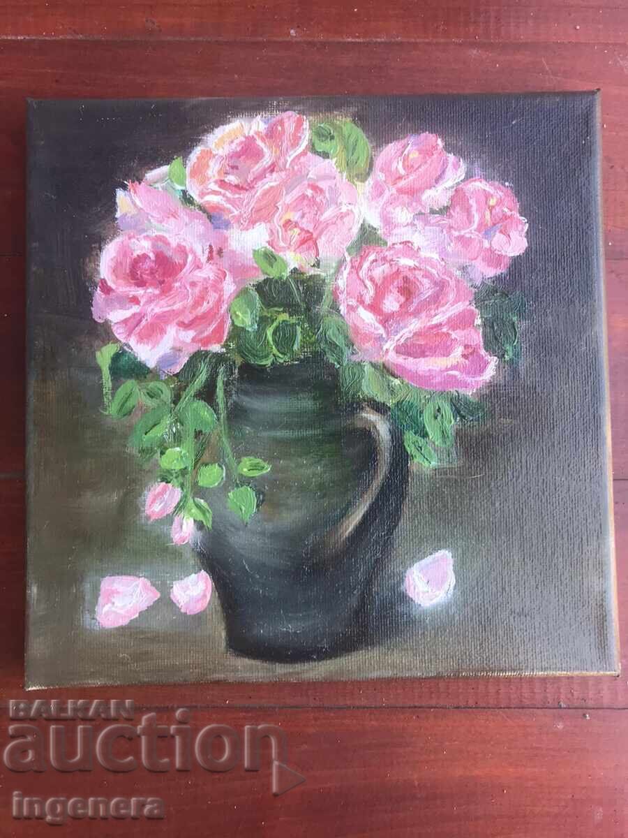 STILL LIFE PAINTING OIL ON CANVAS