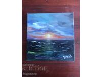 PAINTING OIL CANVAS SIGNATURE