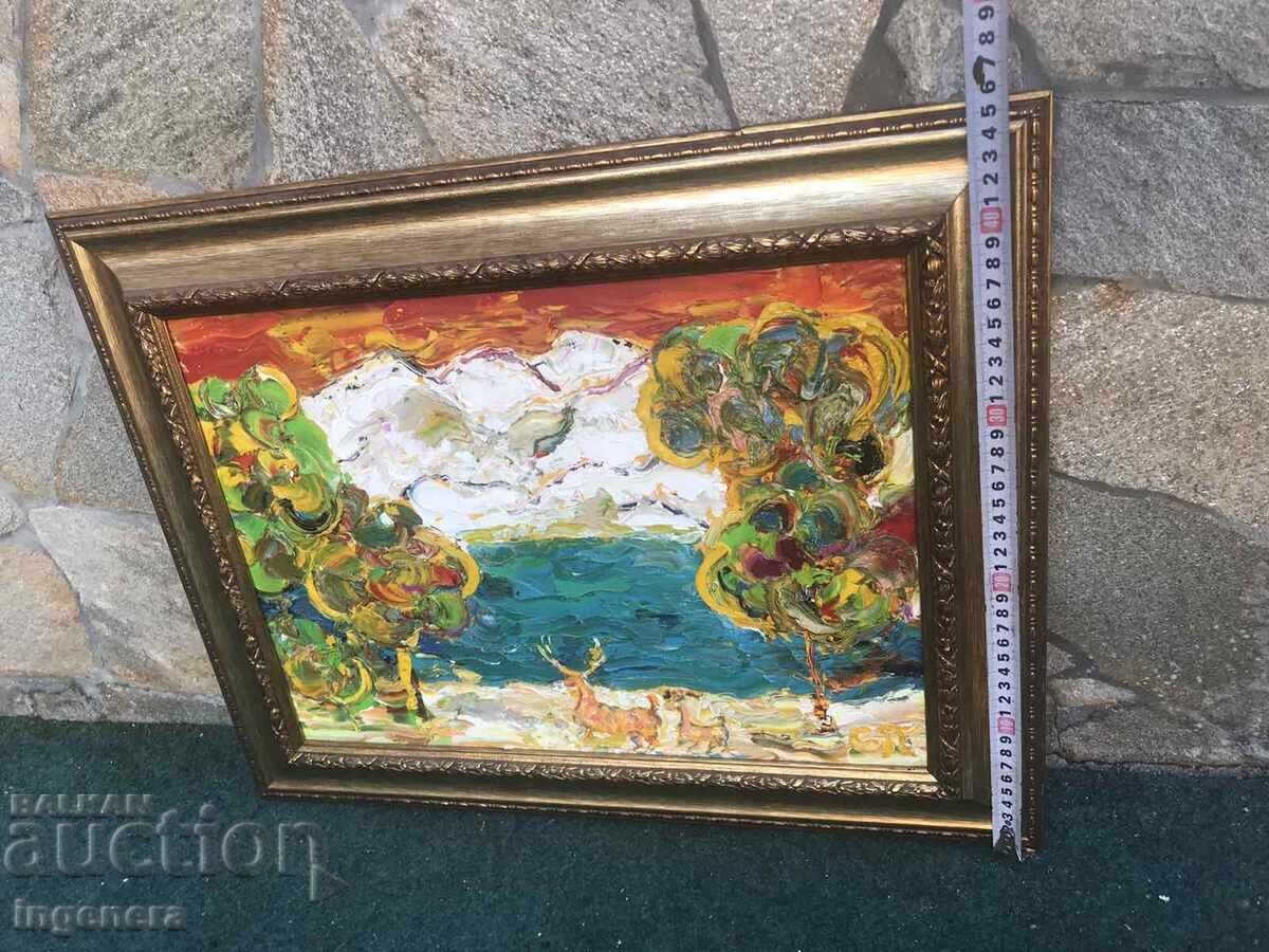 PICTURA ULEI PE PÂNZĂ - STEFAN PROKOPIEV cu preț 380.00 BGN | € 194.29 PICTURA ULEI PE PÂNZĂ - STEFAN PROKOPIEV cu preț 380.00 BGN | € 194.29