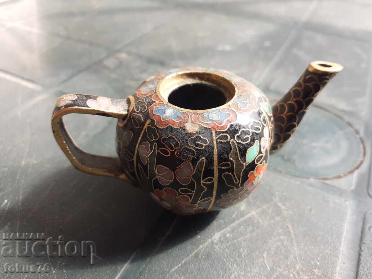 Cloisonne - teapot miniature Cloisonne - teapot miniature