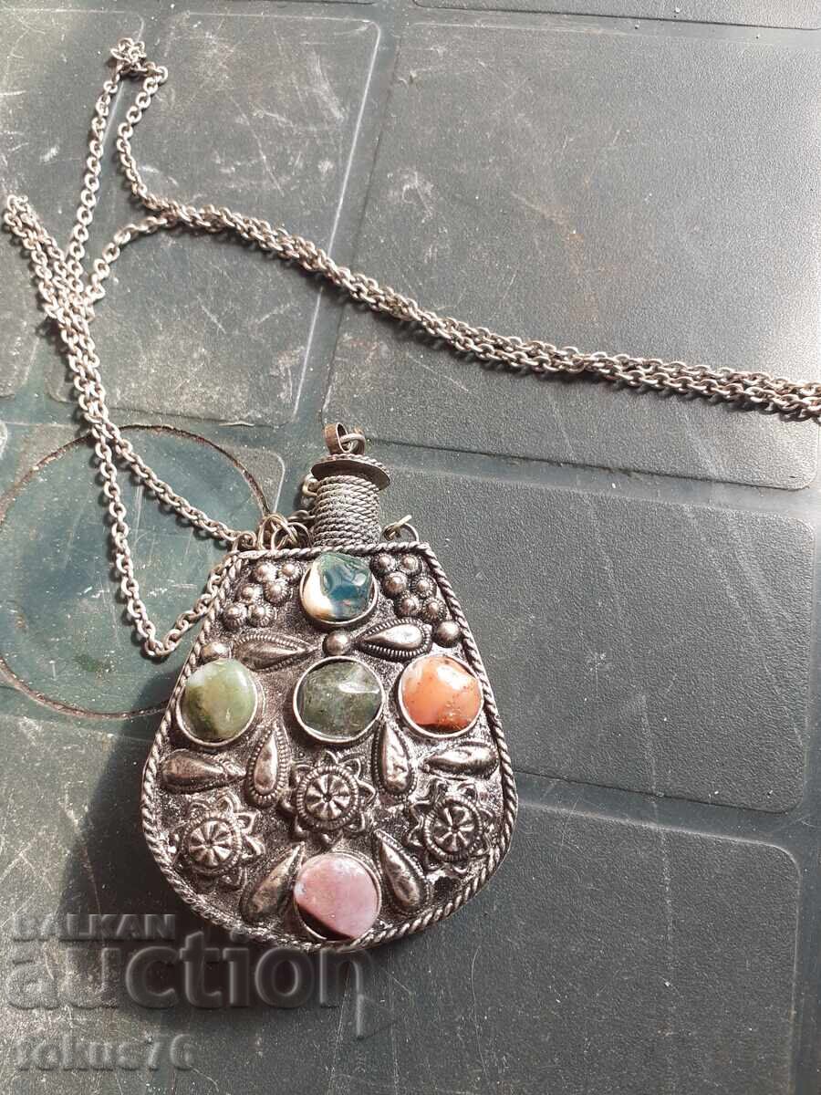 Great little perfume bottle with stones with price 79.00 BGN | € 40.39