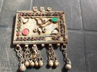 Old jewelry - amulet with bells - costume