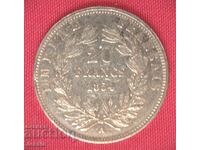 20 de franci 1854 A Franța (20 de franci Franța) (aur)