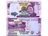 Malawi 20 Kwacha 2012 UNC