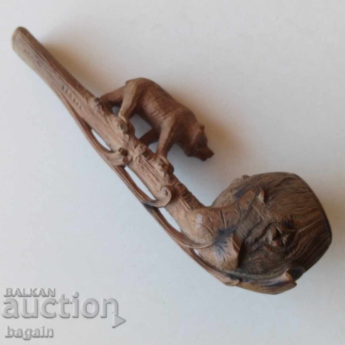 Delivery of Unique wood carving. Pipe. Delivery of Unique wood carving. Pipe.