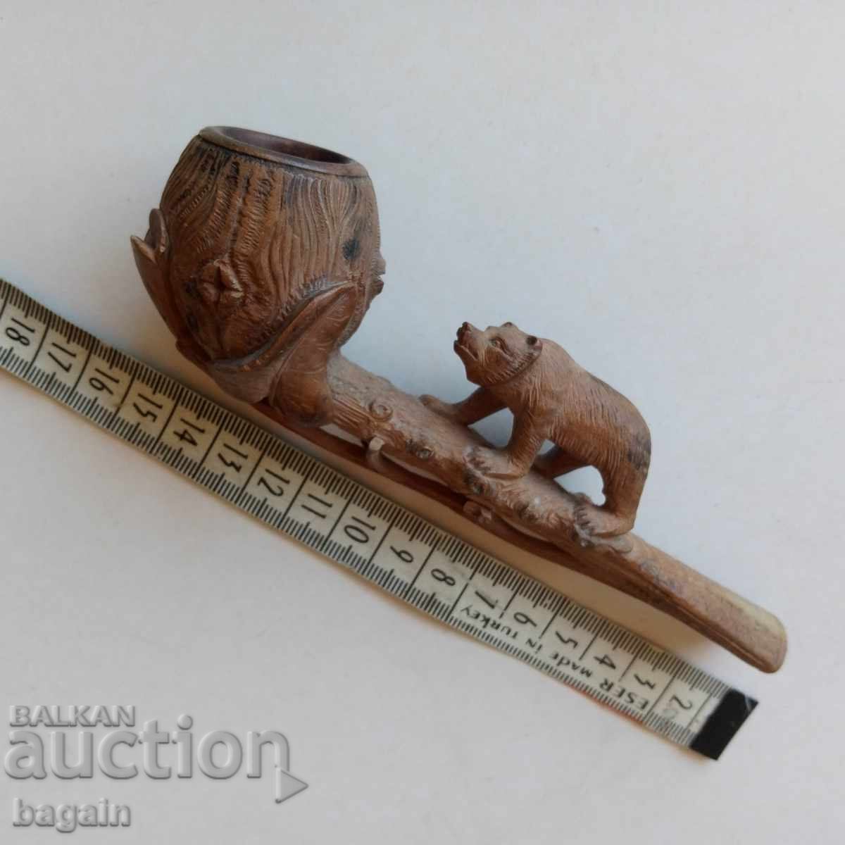 Unique wood carving. Pipe. - 7 Unique wood carving. Pipe. - 7