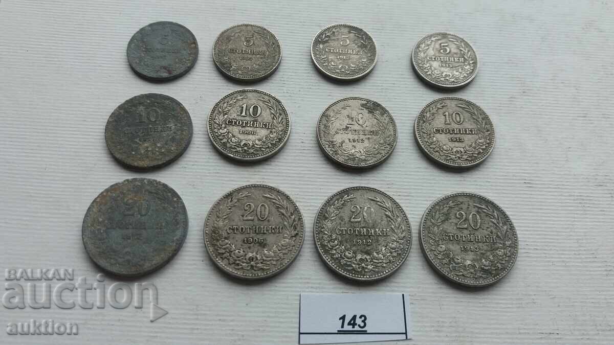 Delivery of COMPLETE COIN COLLECTION 1917, 1906, 1912 AND 1913 5, 10 AND 20 Delivery of COMPLETE COIN COLLECTION 1917, 1906, 1912 AND 1913 5, 10 AND 20