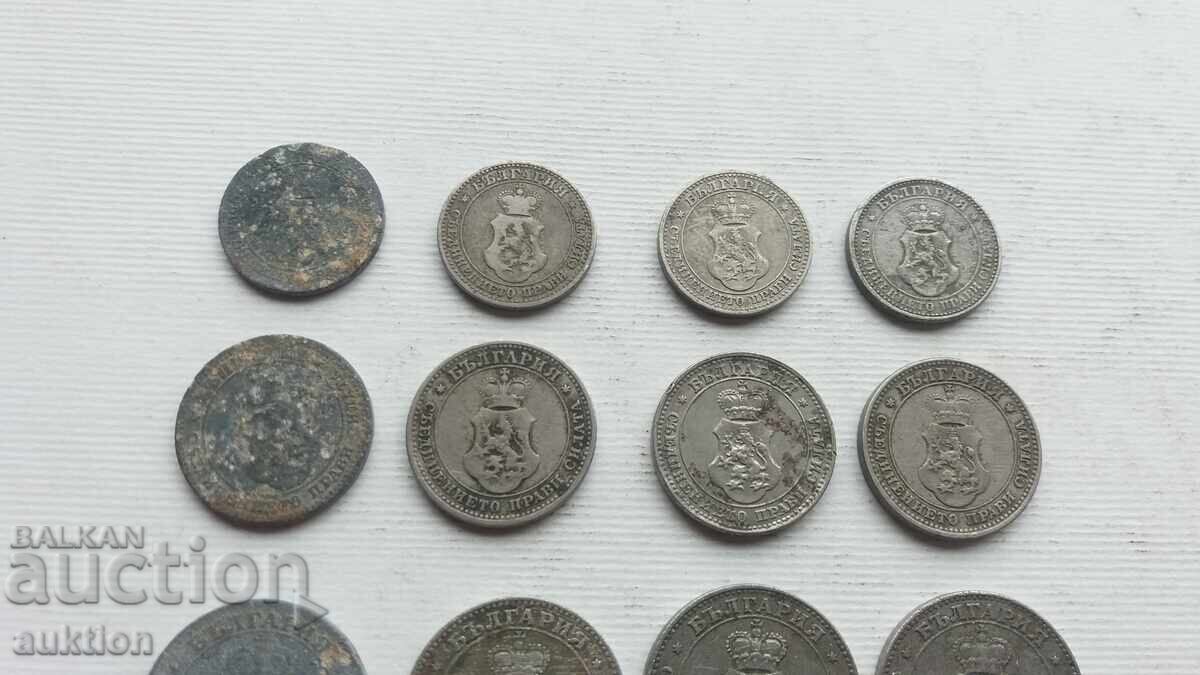 COMPLETE COIN COLLECTION 1917, 1906, 1912 AND 1913 5, 10 AND 20 - 7 COMPLETE COIN COLLECTION 1917, 1906, 1912 AND 1913 5, 10 AND 20 - 7