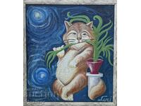 Pictura moderna, pictura in ulei cat