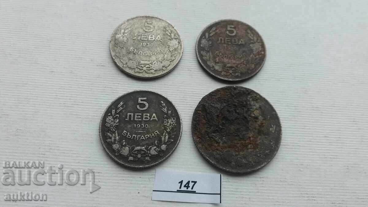 Auction 5 LEVA 1930 AND 1943 4 ISSUES Auction 5 LEVA 1930 AND 1943 4 ISSUES