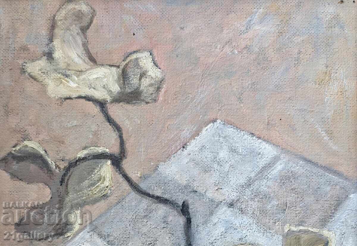 Delivery of Tsvetan Lazarov (1962 - ) still life, oil paints Delivery of Tsvetan Lazarov (1962 - ) still life, oil paints