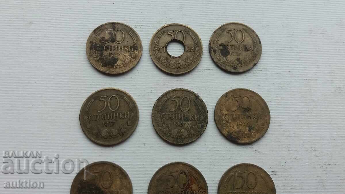 Delivery of 5 HUNDREDS 1937 - 9 ISSUES Delivery of 5 HUNDREDS 1937 - 9 ISSUES