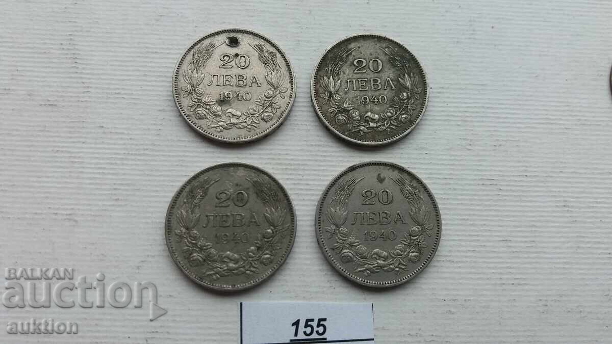 Delivery of 20 LEVA 1940 4 ISSUES Delivery of 20 LEVA 1940 4 ISSUES