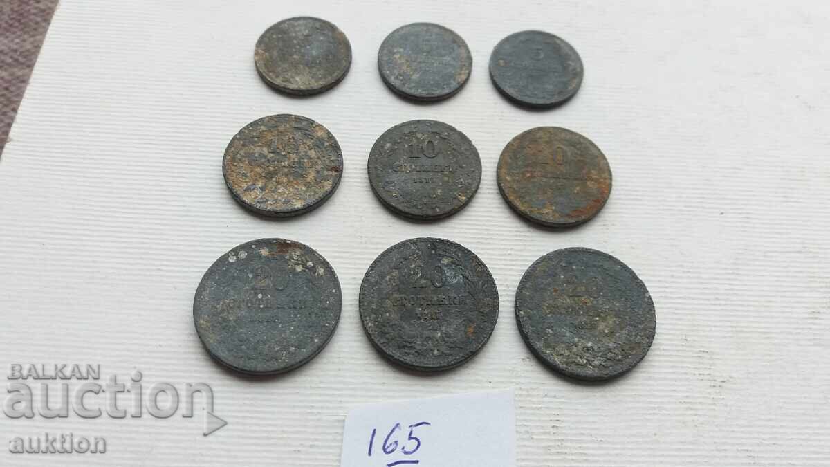 Delivery of 5, 10 AND 20 HUNDREDS 1917 ZINC 9 ISSUE Delivery of 5, 10 AND 20 HUNDREDS 1917 ZINC 9 ISSUE