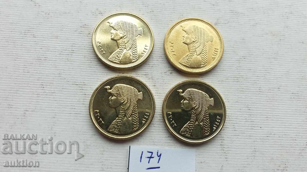 Delivery of 50 PIASTRES EGYPT - 4 MINT ISSUE