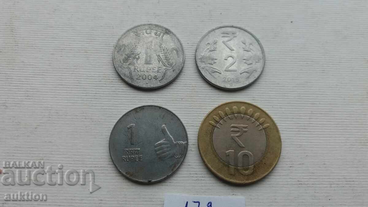 COINS INDIA 4 NUMBERS COINS INDIA 4 NUMBERS