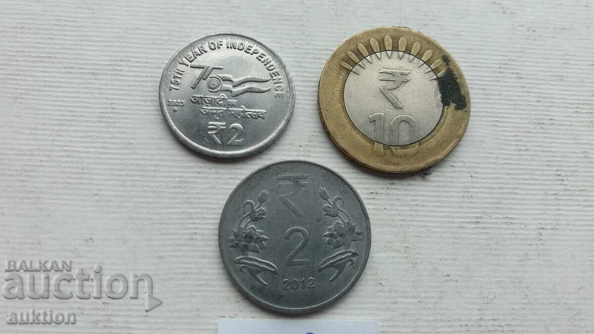 Аукцион МОНЕТИ ИНДИЯ 3 БРОЯ