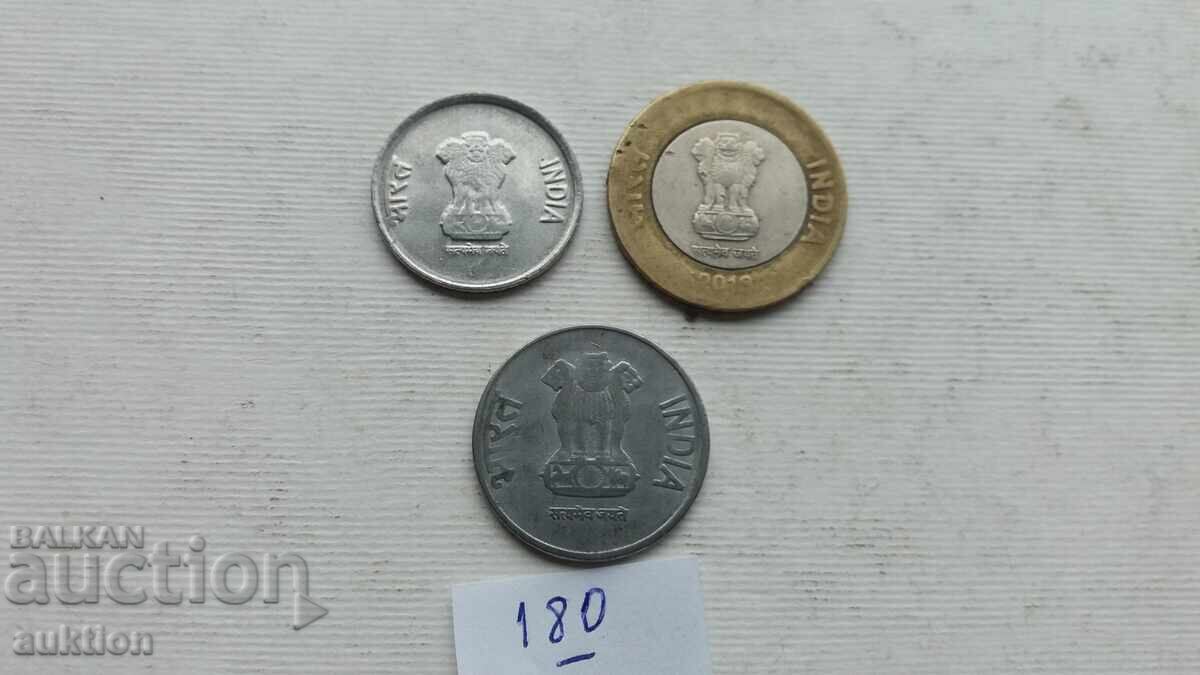МОНЕТИ ИНДИЯ 3 БРОЯ