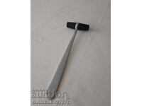 MEDICAL REFLEX PERCUSSOR HAMMER METAL AND RUBBER