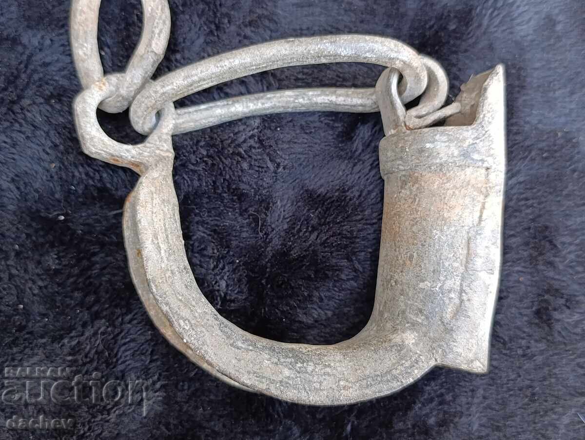 OLD HAND-FORGED BOKAI SHAckles - EXCELLENT! - 6 OLD HAND-FORGED BOKAI SHAckles - EXCELLENT! - 6
