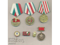 Full set of medals and insignia of the Ministry of Internal Affairs